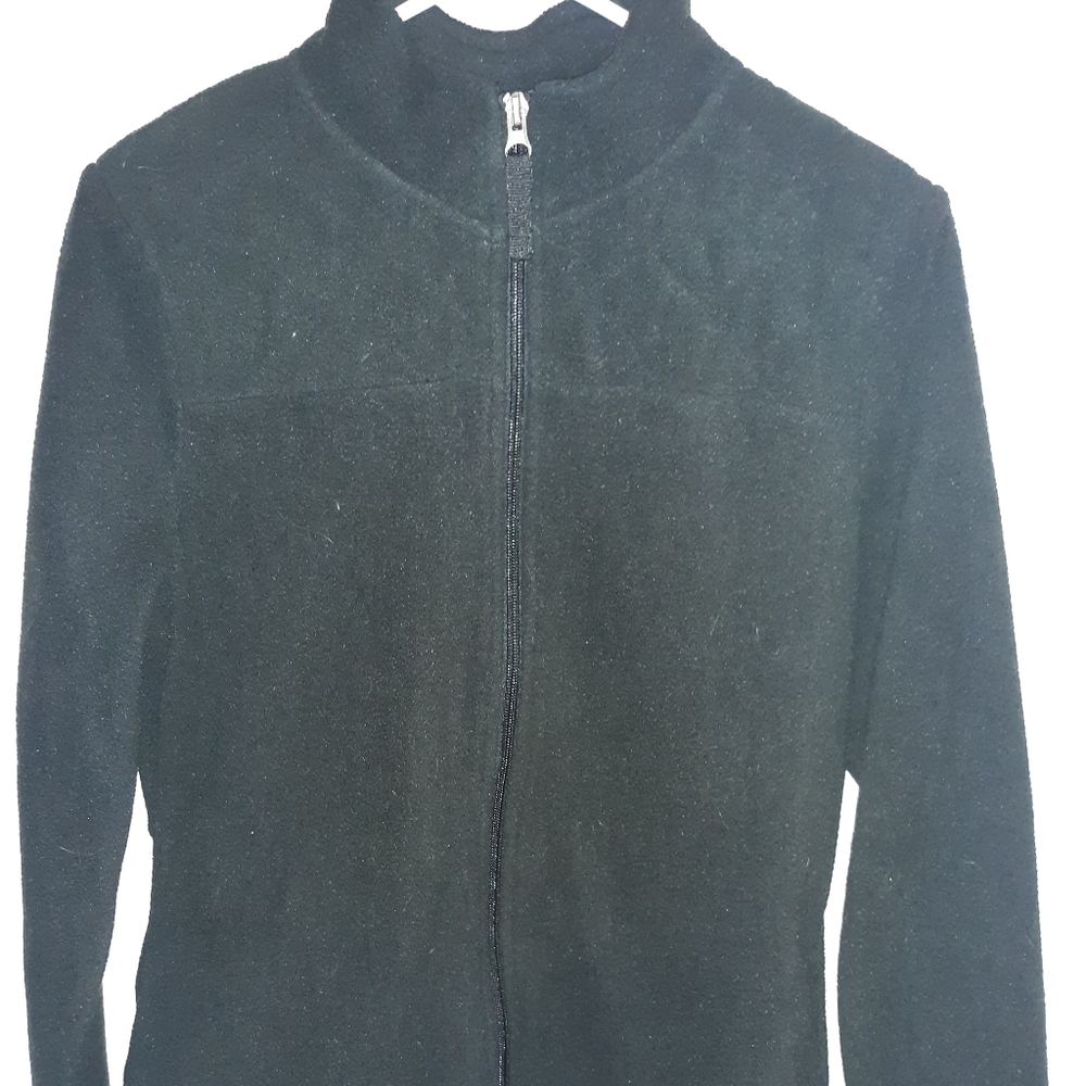 Black Merona zip up Blazer